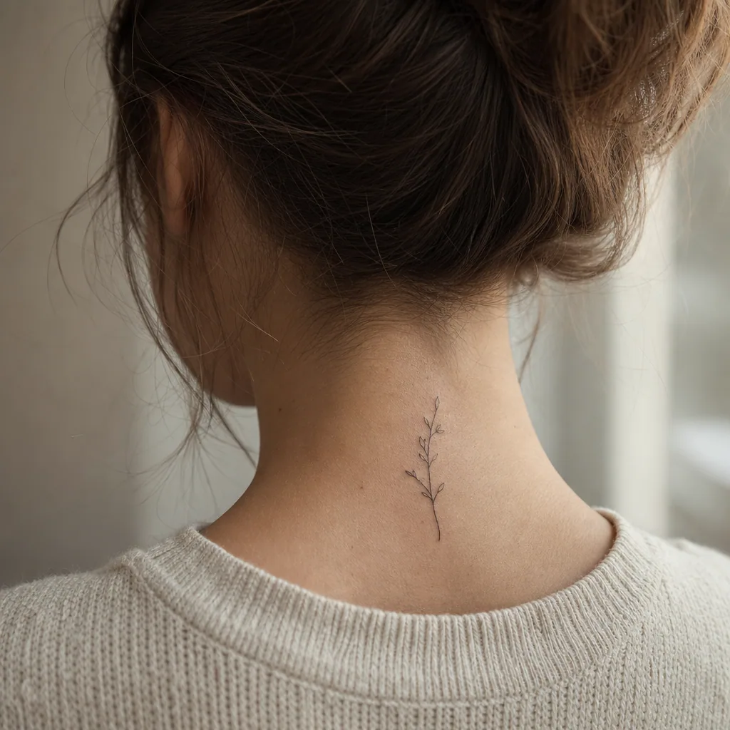 Branche fine line discrete