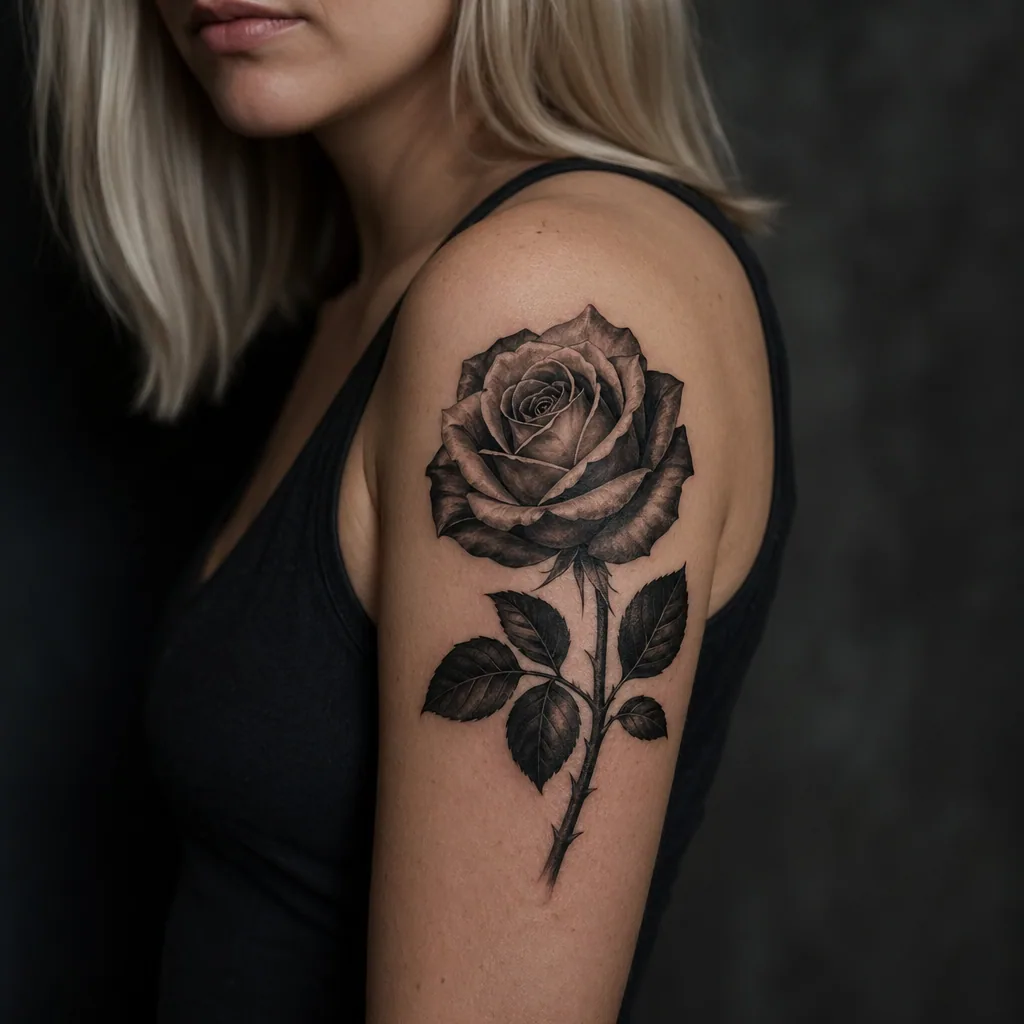 Rose realiste