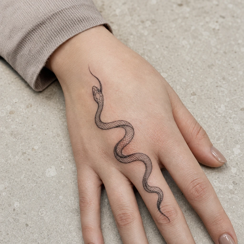 Serpent graphique