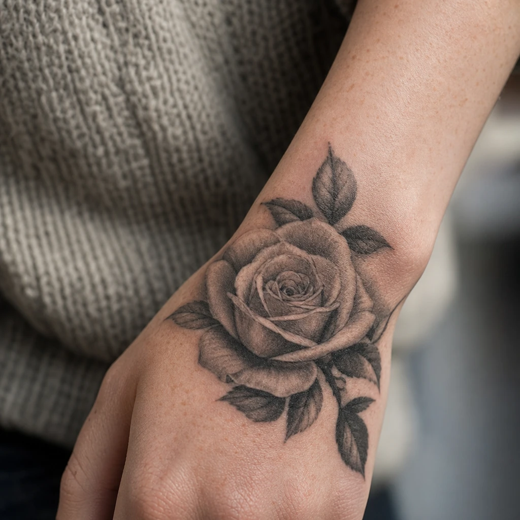 Rose realiste