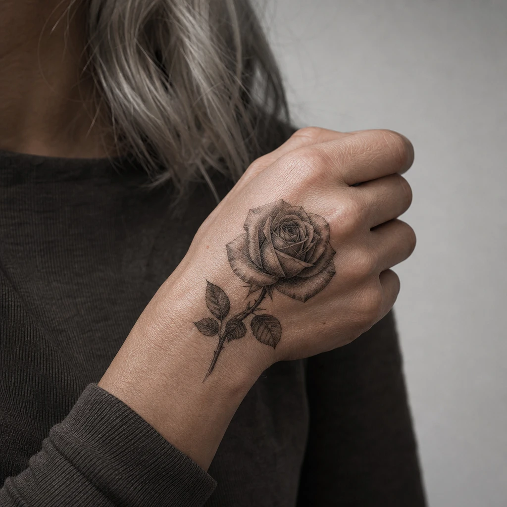 Rose realiste