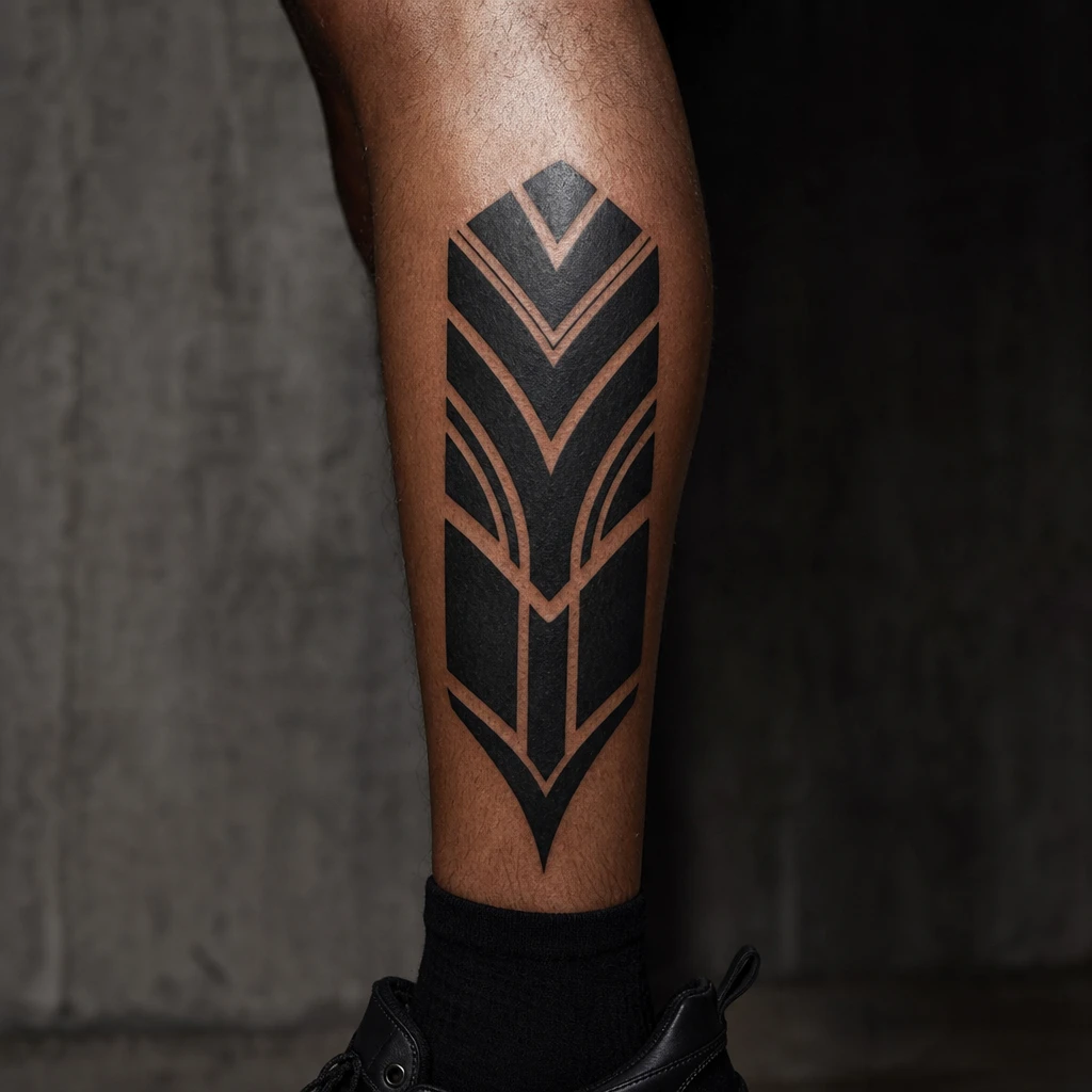 Blackwork geometrique