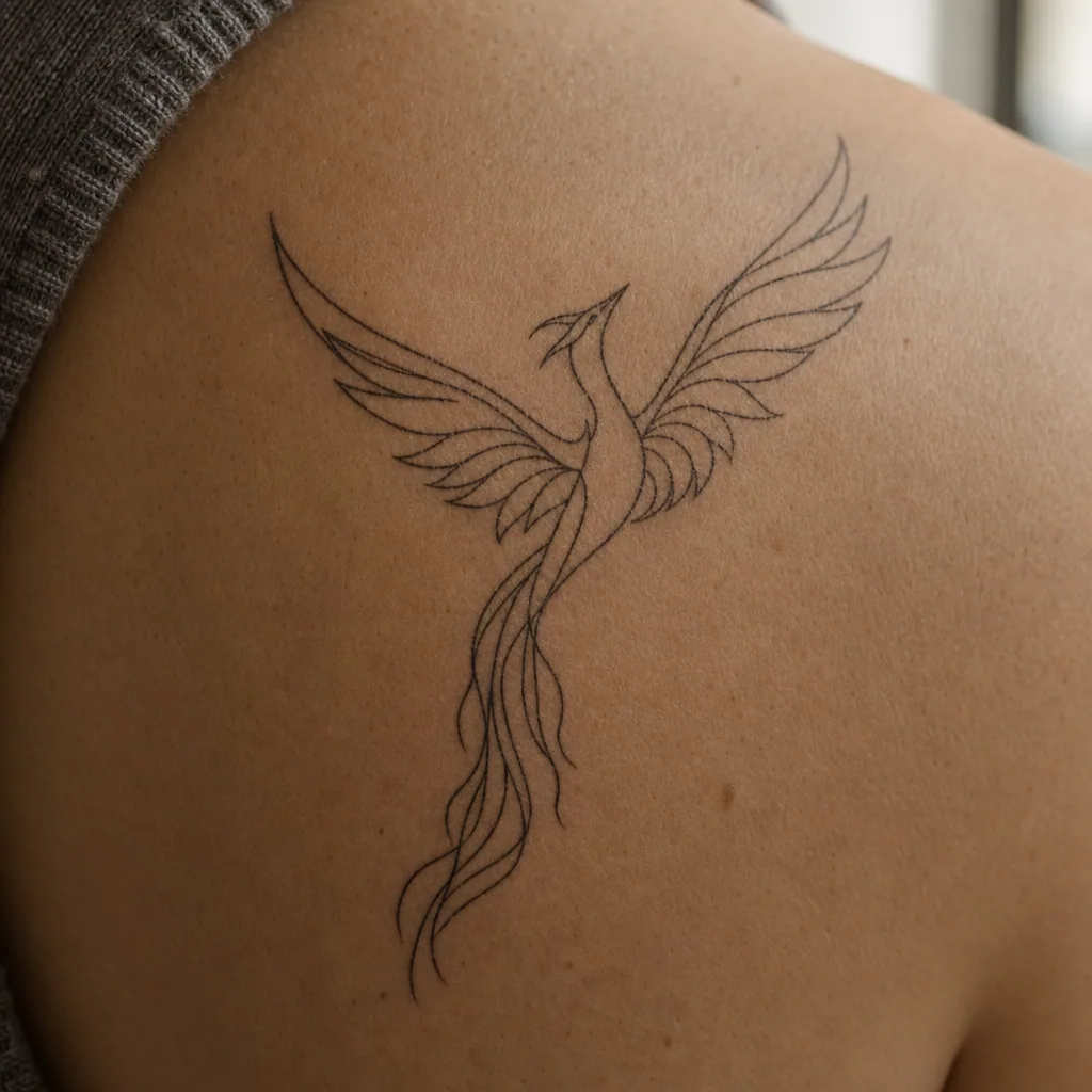 Phenix single-line minimaliste
