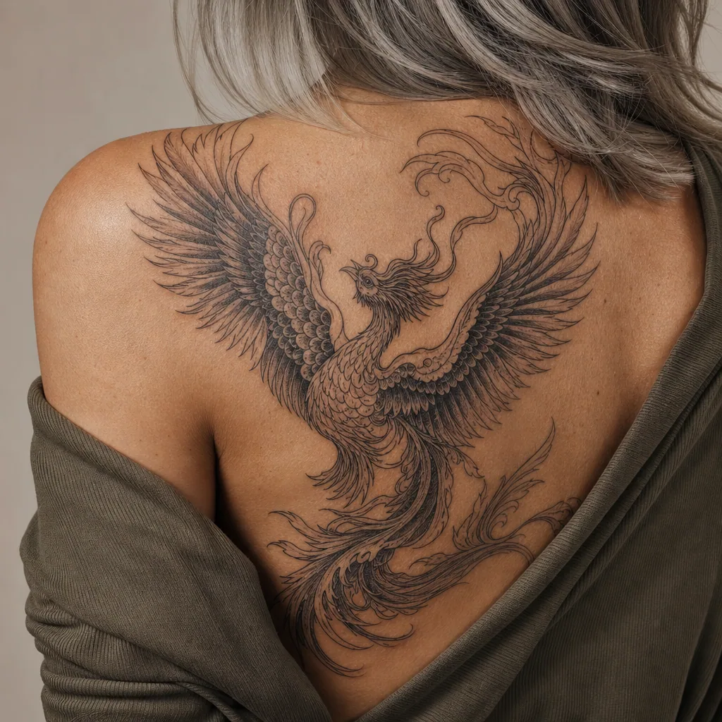 Phenix japonais irezumi
