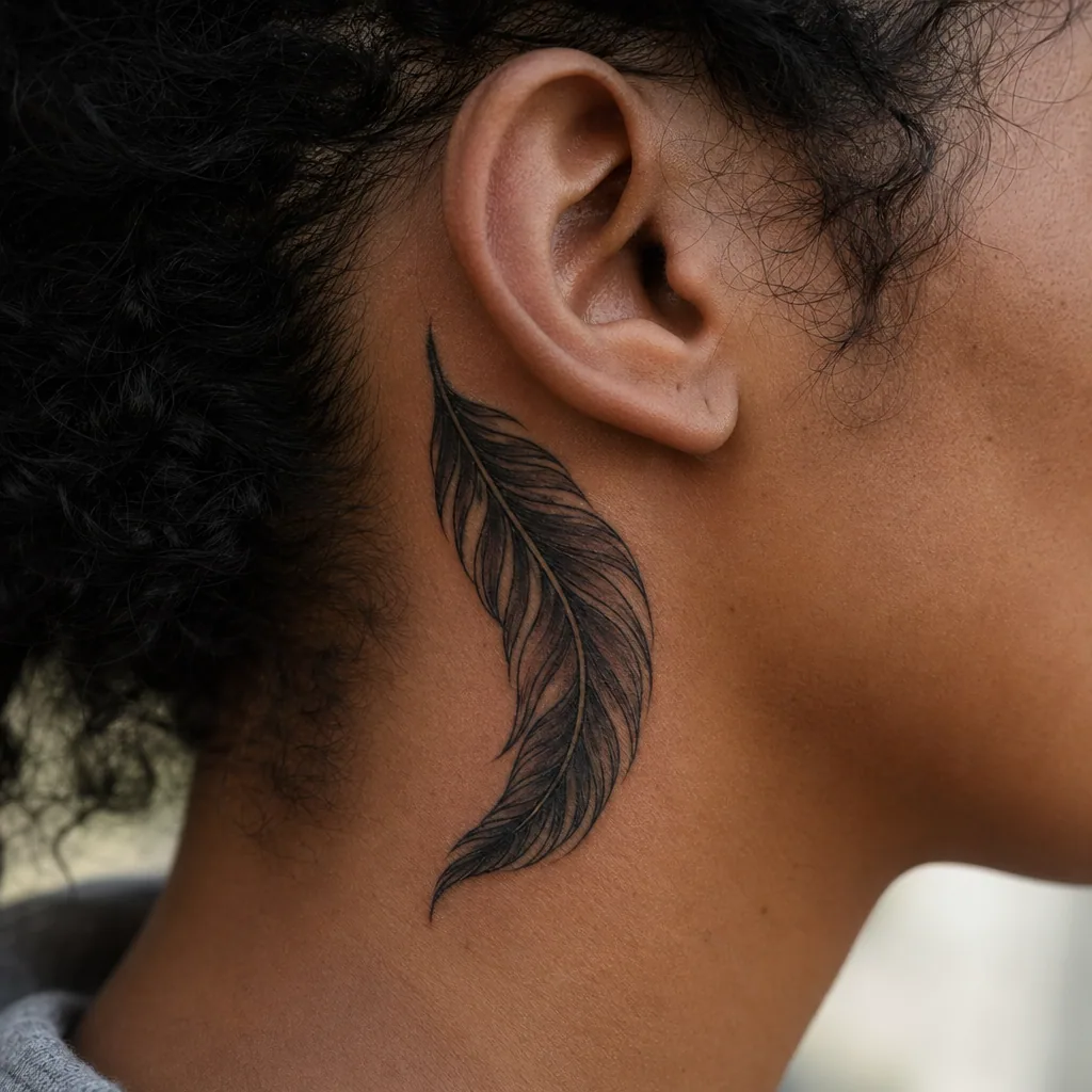 Plume neo-traditionnelle